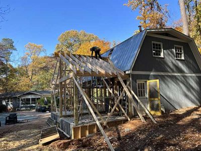 New Home Addition Construction