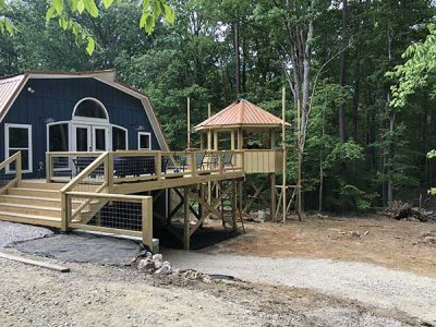 Wooden Deck Installation